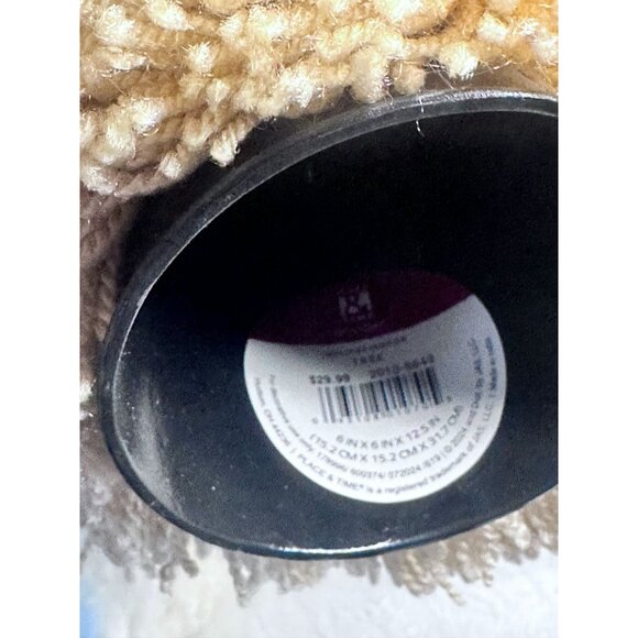 Handcrafted Multicolor Yarn Pom-Pom Tree Decor Holiday Christmas  Table Decor - Picture 3 of 4